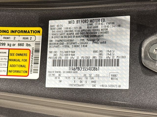 2025 Ford Mustang GT Premium