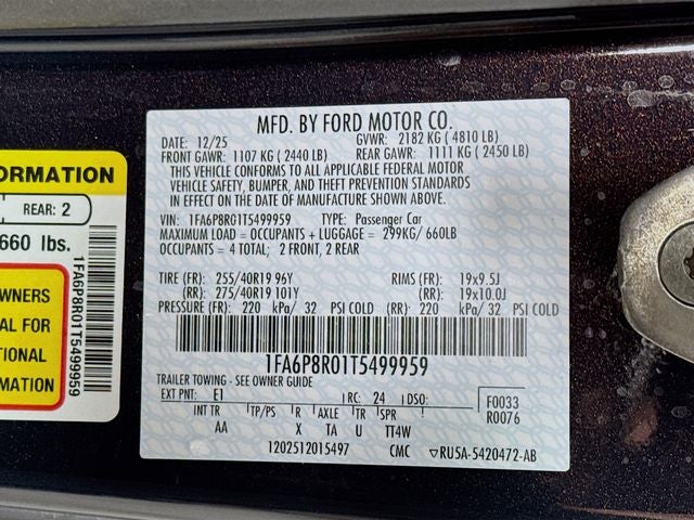 2026 Ford Mustang Dark Horse