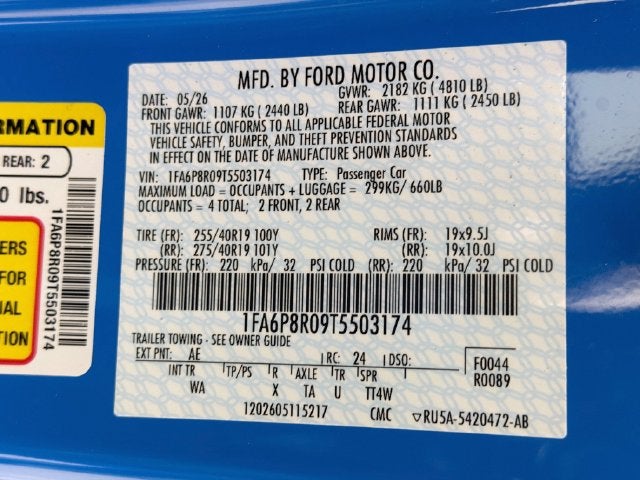 2026 Ford Mustang Dark Horse