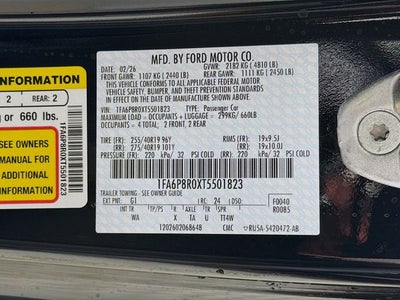 2026 Ford Mustang Dark Horse