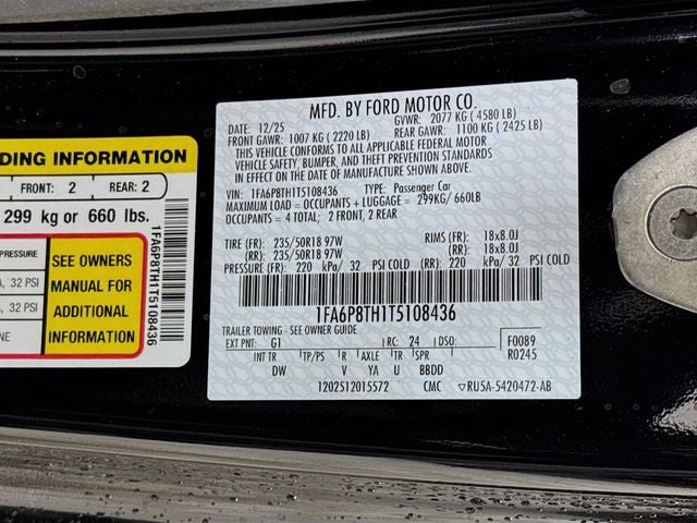 2026 Ford Mustang EcoBoost