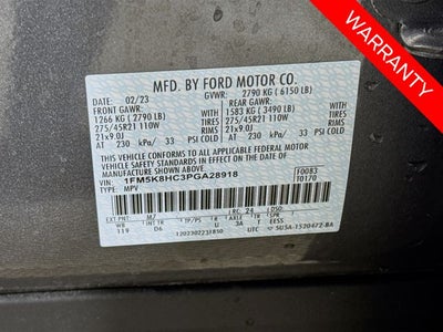 2023 Ford Explorer Platinum