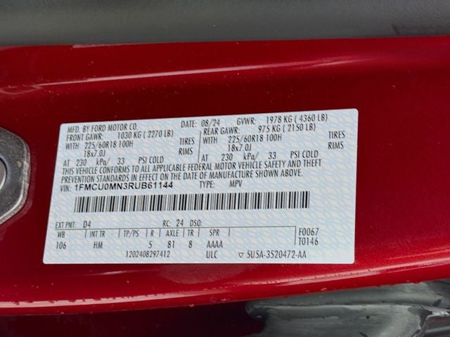 2024 Ford Escape ST-Line