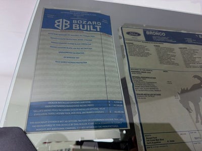 2025 Ford Bronco Base Bozard Built