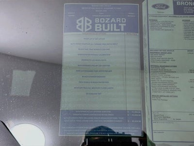 2026 Ford Bronco Big Bend Bozard Built