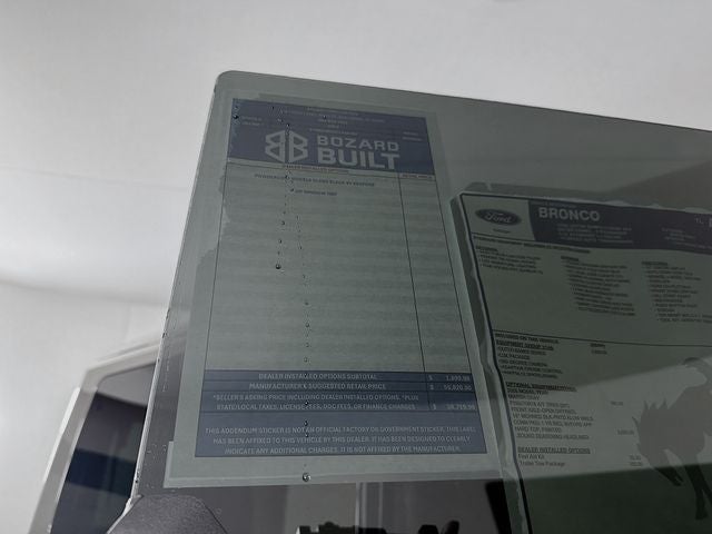 2026 Ford Bronco Outer Banks