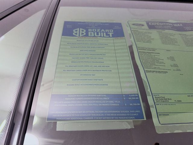 2026 Ford Expedition Max Platinum Bozard Built