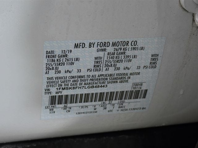 2020 Ford Explorer Limited