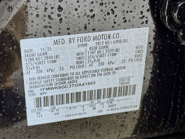 2026 Ford Explorer ST Bozard Built