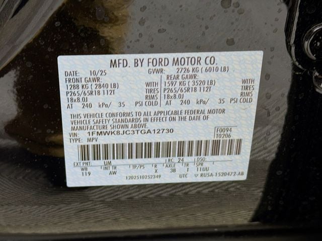 2026 Ford Explorer Tremor Bozard Built