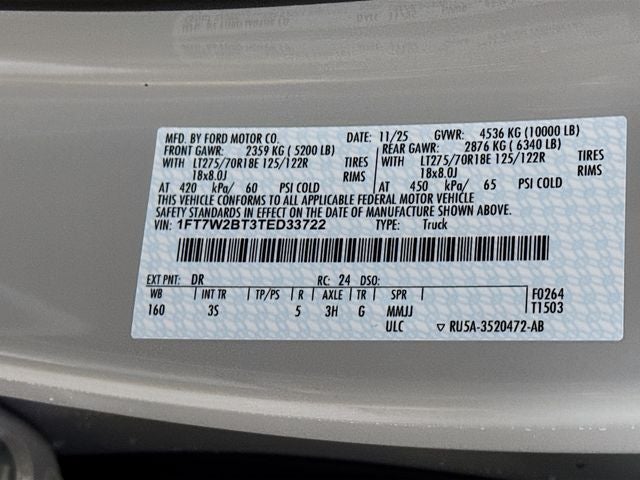 2026 Ford F-250SD XLT