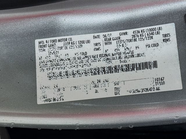 2017 Ford F-250SD XLT