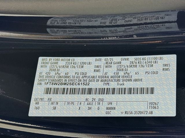 2025 Ford F-250SD Lariat