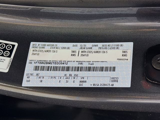 2026 Ford F-250SD Lariat