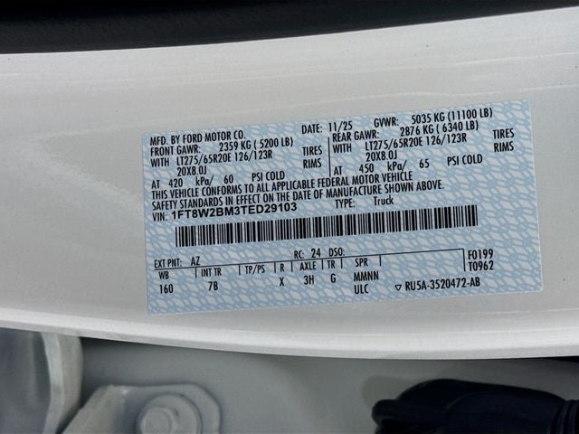 2026 Ford F-250SD Platinum