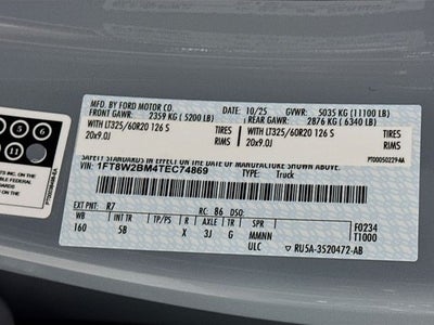 2026 Ford F-250SD Lariat