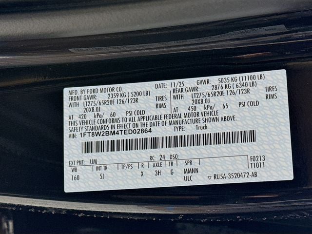 2026 Ford F-250SD Lariat