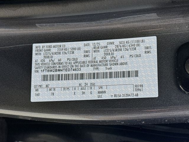 2026 Ford F-250SD Platinum