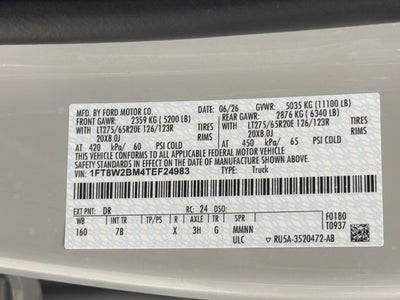 2026 Ford F-250SD Platinum
