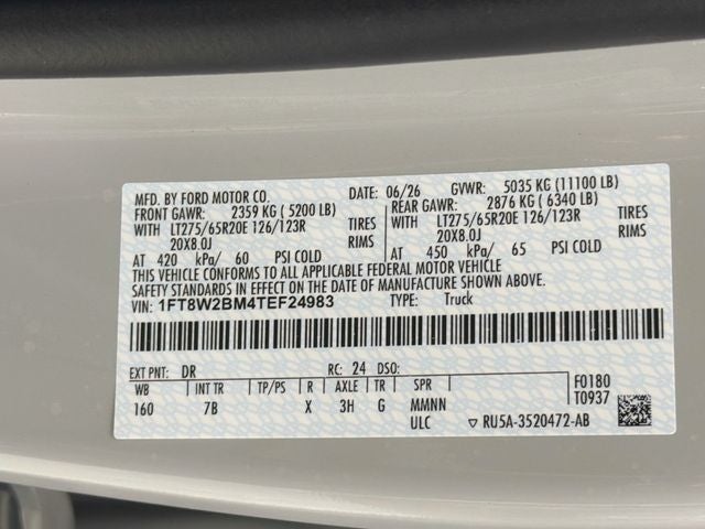 2026 Ford F-250SD Platinum