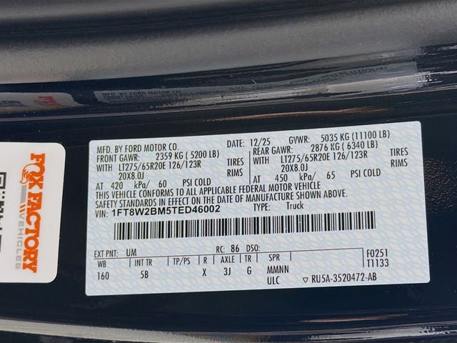 2026 Ford F-250SD Lariat