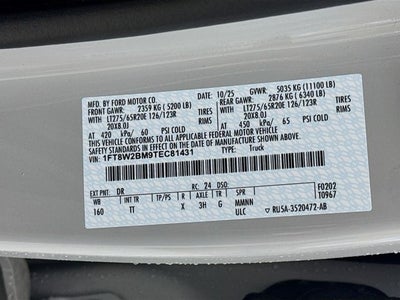 2026 Ford F-250SD Platinum Bozard Built