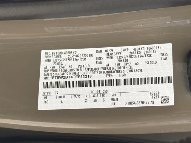 2026 Ford F-250SD Lariat