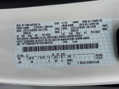 2026 Ford F-250SD Lariat