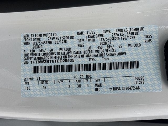 2026 Ford F-250SD Lariat