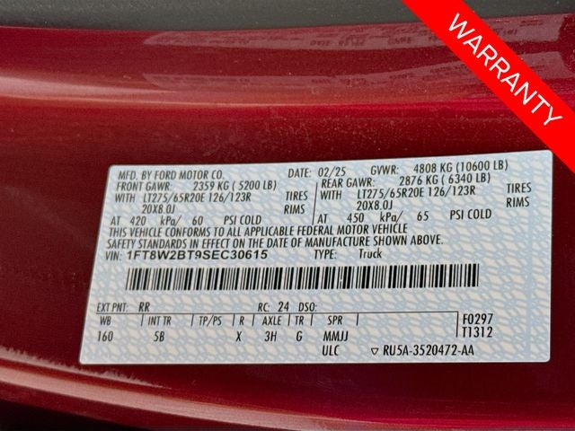 2025 Ford F-250SD Lariat