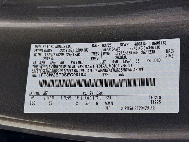 2025 Ford F-250SD Lariat