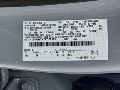 2026 Ford F-250SD Lariat