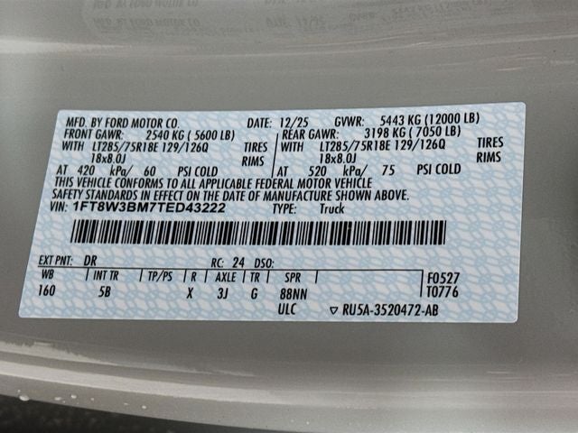 2026 Ford F-350SD F-350® Lariat®