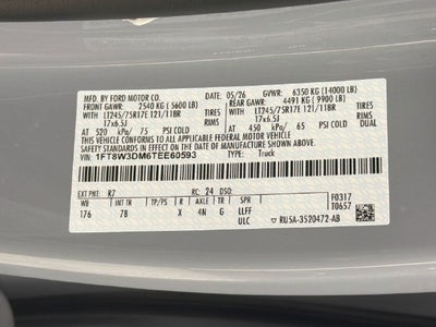 2026 Ford F-350SD Platinum DRW
