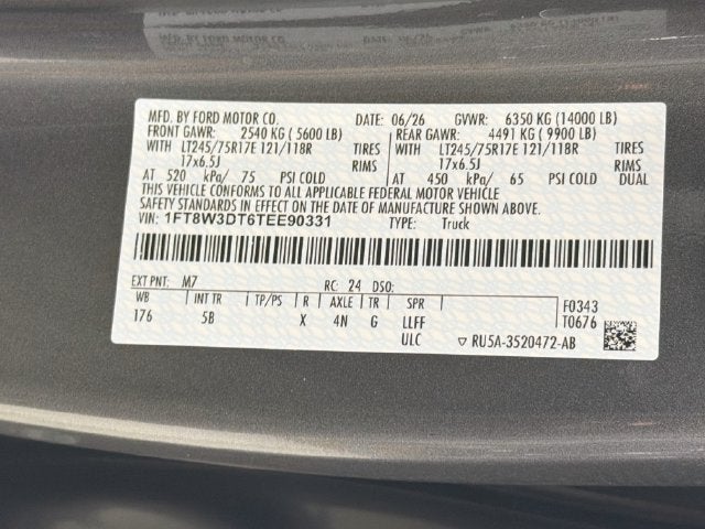 2026 Ford F-350SD Lariat DRW