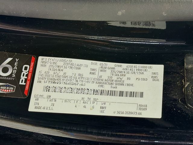 2021 Ford F-450SD Platinum DRW