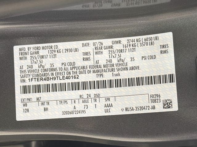 2026 Ford Ranger XL