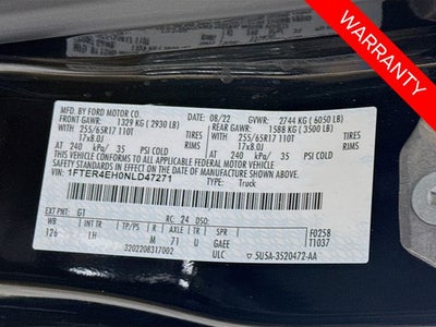 2022 Ford Ranger XLT