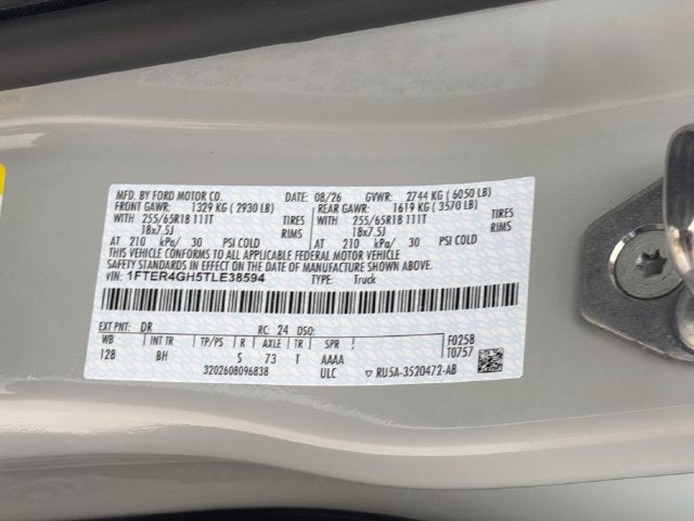 2026 Ford Ranger XLT