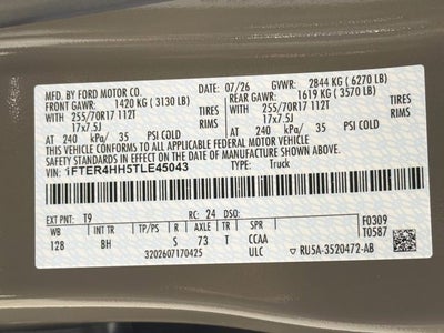 2026 Ford Ranger XLT