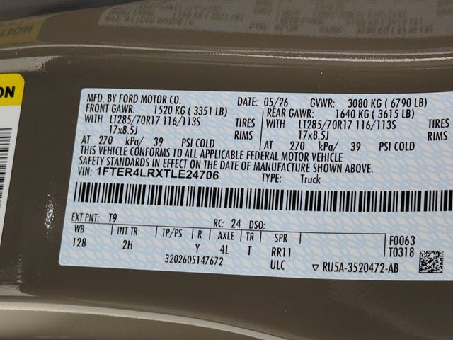 2026 Ford Ranger Raptor