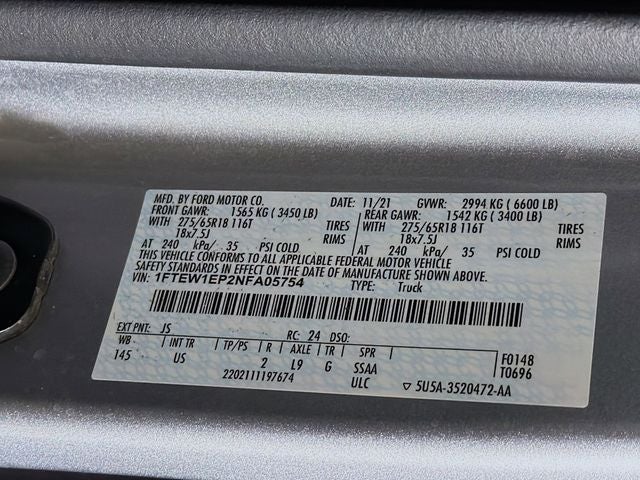 2022 Ford F-150 XLT