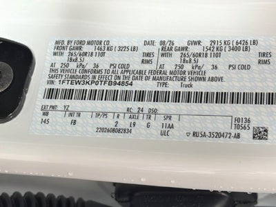 2026 Ford F-150 XLT
