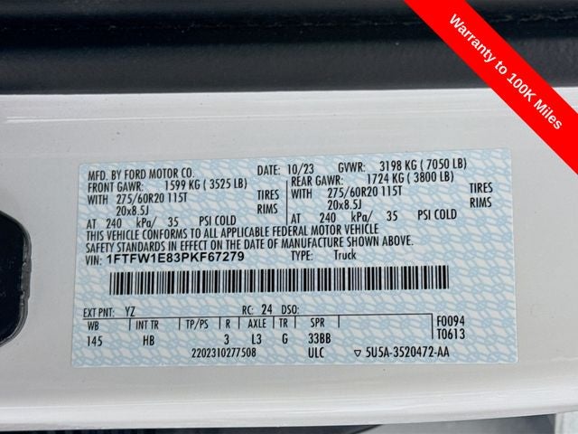 2023 Ford F-150 Lariat