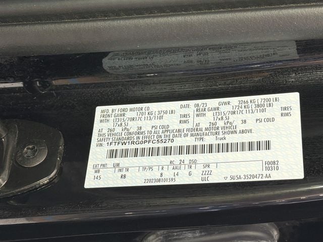 2023 Ford F-150 Raptor