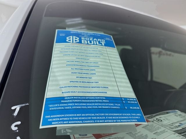 2026 Ford F-150 Raptor Bozard Built