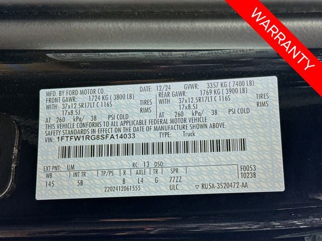 2025 Ford F-150 Raptor