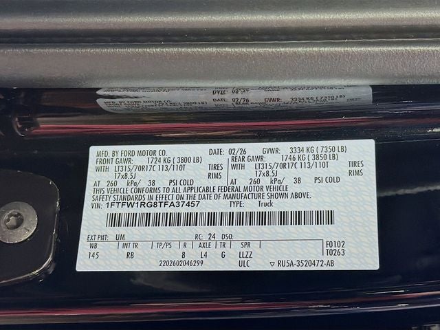 2026 Ford F-150 Raptor Bozard Built