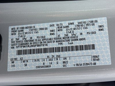 2025 Ford F-150 Raptor R 900HP