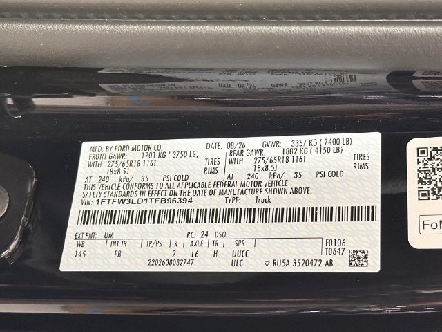 2026 Ford F-150 XLT